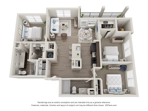 1100 Avenida Mercado St. 1-4 Beds Apartment, Affordable for Rent - Photo Gallery 38